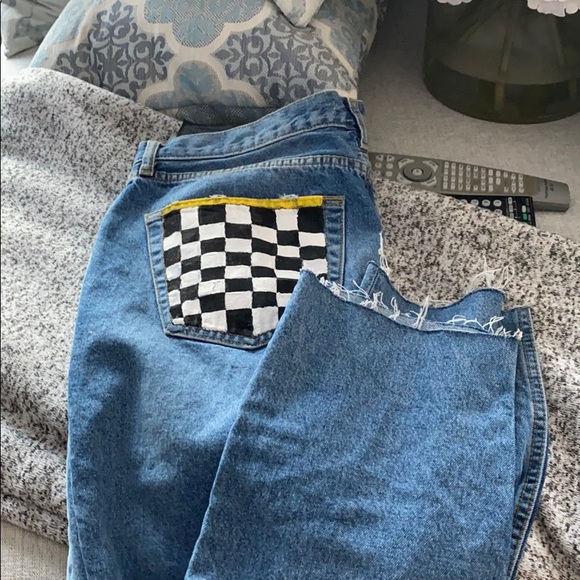 Customized Zara jeans - Picture 3 of 5